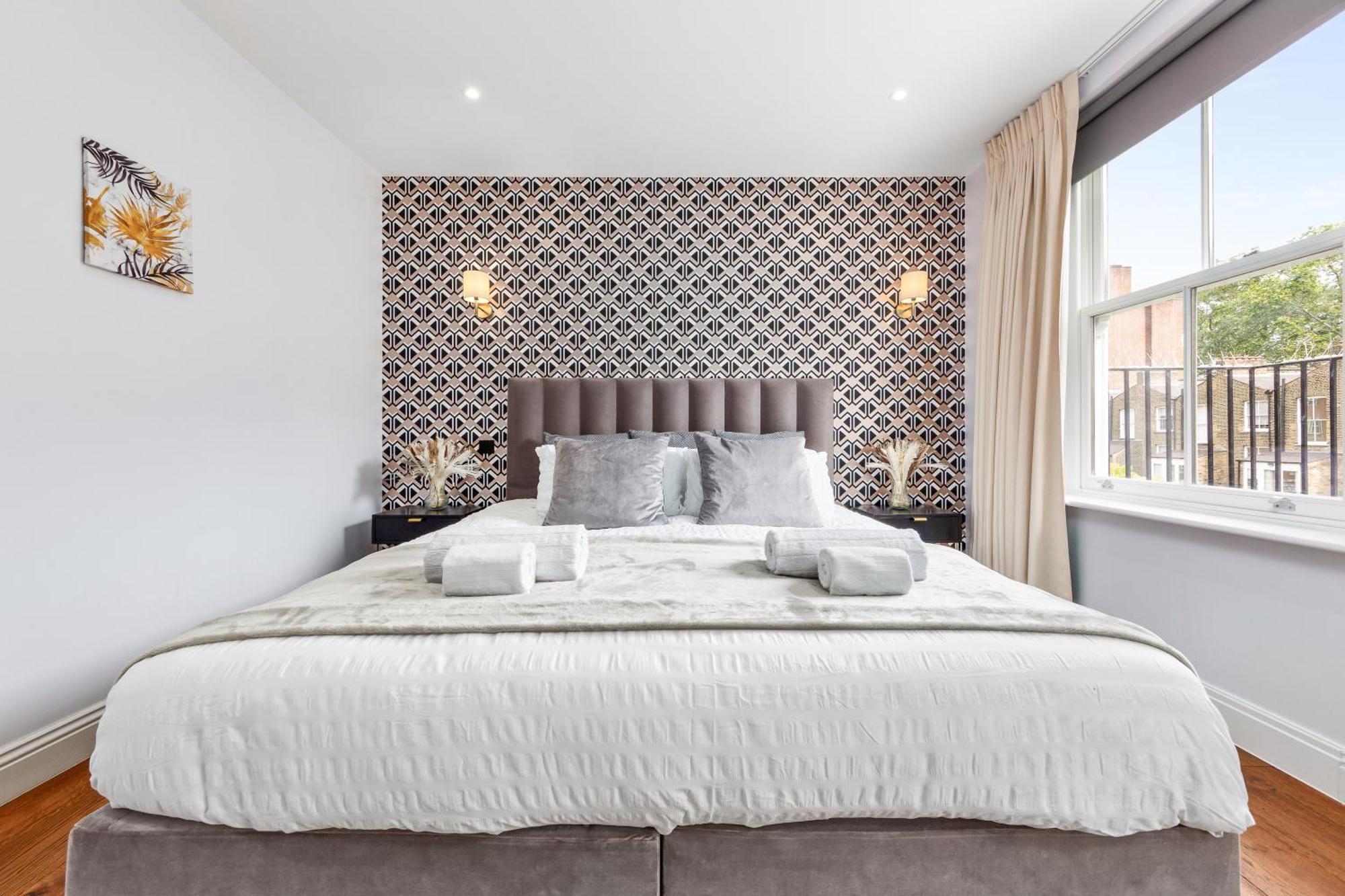 Stylish 2 Bedroom Apartment In Westminster Sleeps 5 With Ac Londra Esterno foto