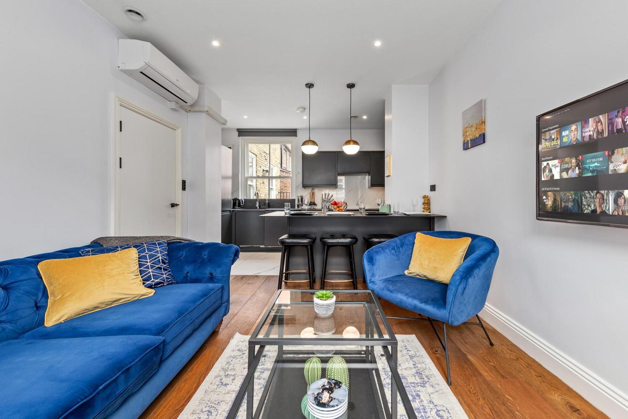 Stylish 2 Bedroom Apartment In Westminster Sleeps 5 With Ac Londra Esterno foto