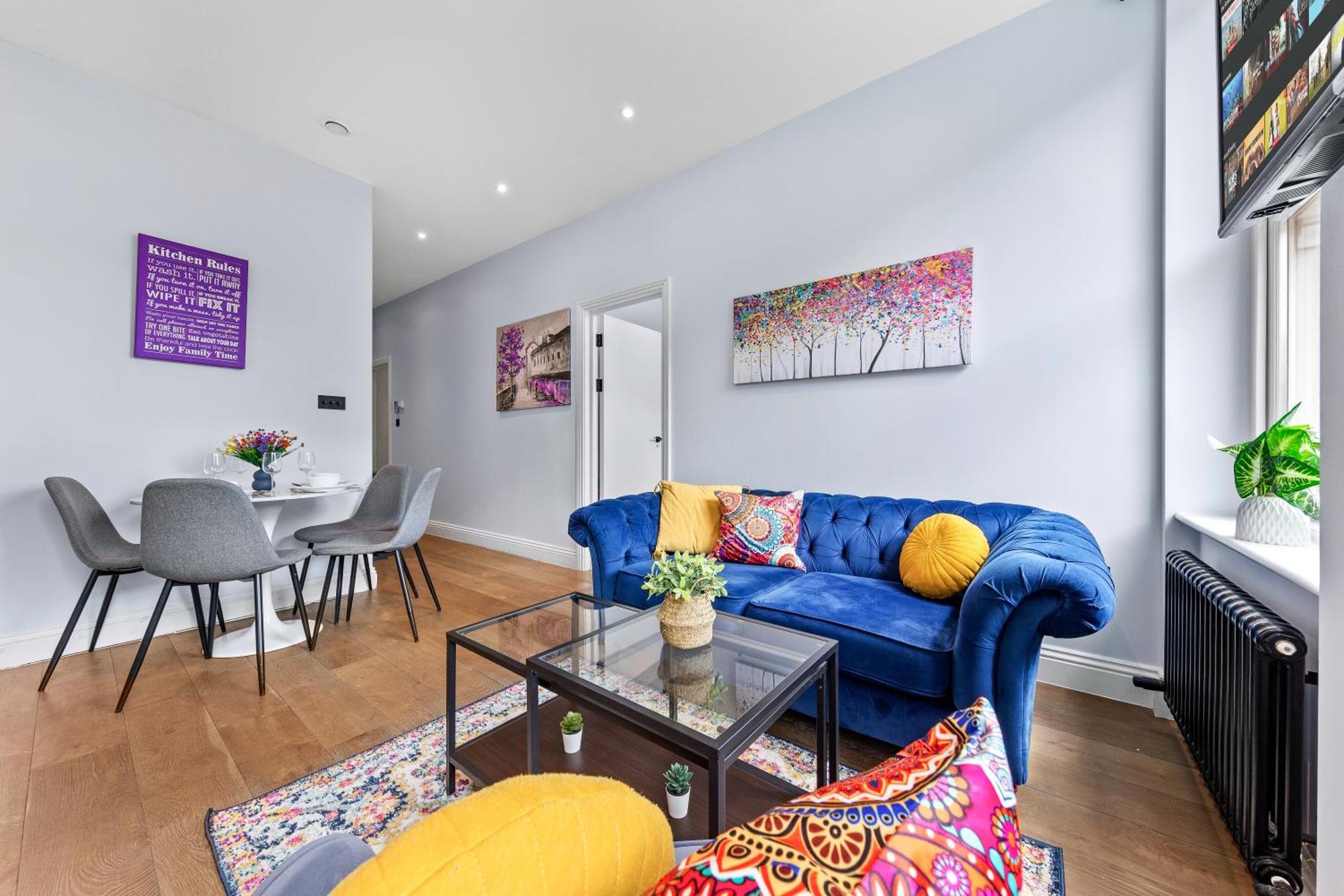 Stylish 2 Bedroom Apartment In Westminster Sleeps 5 With Ac Londra Esterno foto